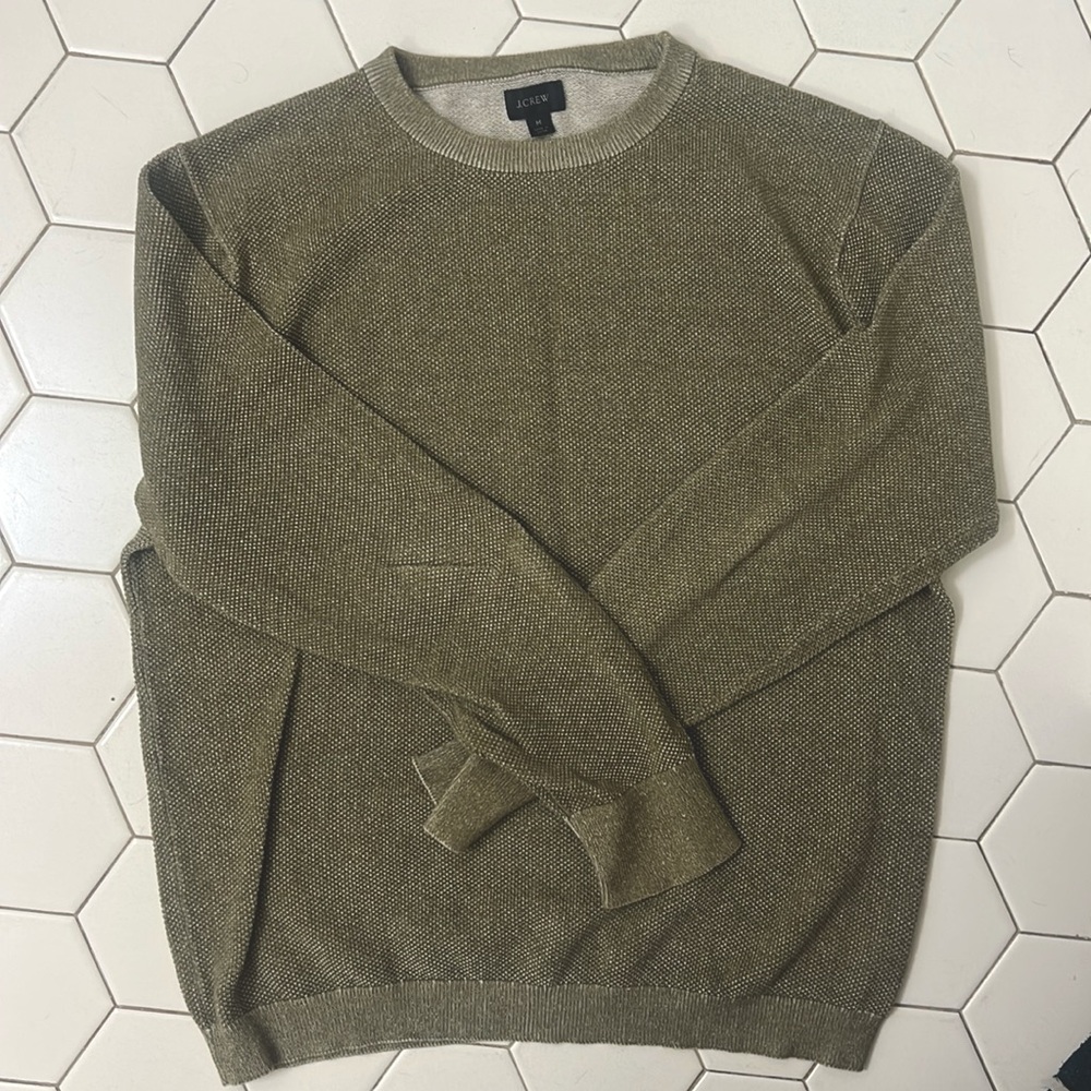 J. Crew Brown Crewneck Sweater Soft Knit Classic